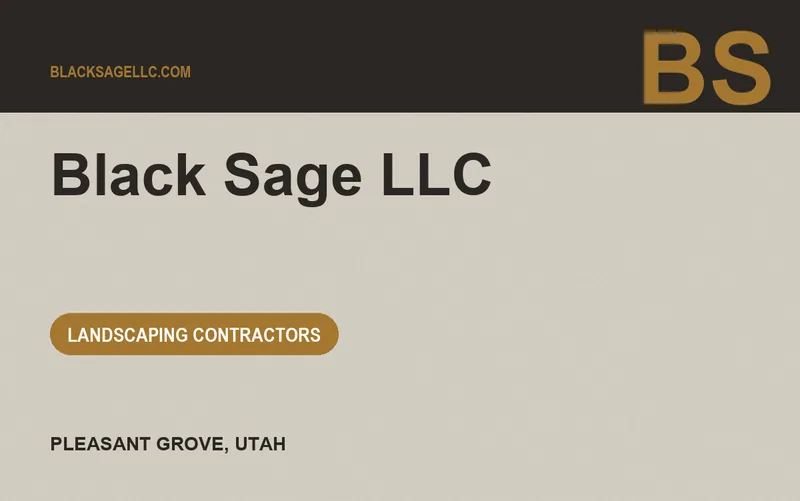 Black Sage llc in Pleasant Grove, Utah