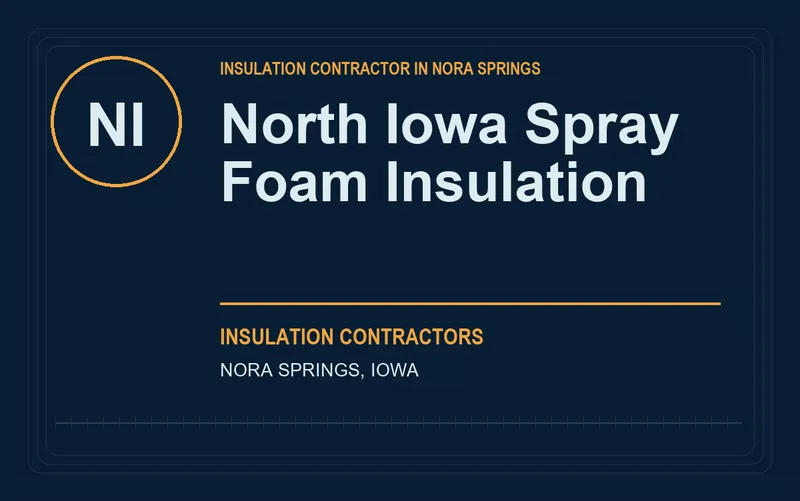 North Iowa Spray Foam Insulation in Nora Springs, Iowa