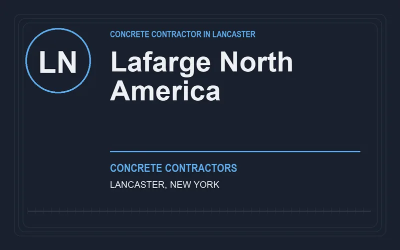 Lafarge North America in Lancaster, New York