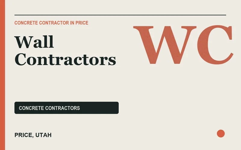 Wall Contractors in Price, Utah