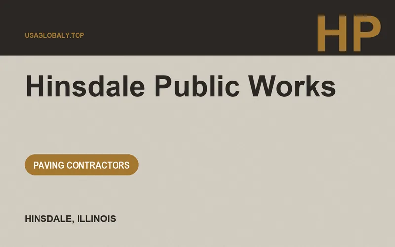 Hinsdale Public Works in Hinsdale, Illinois