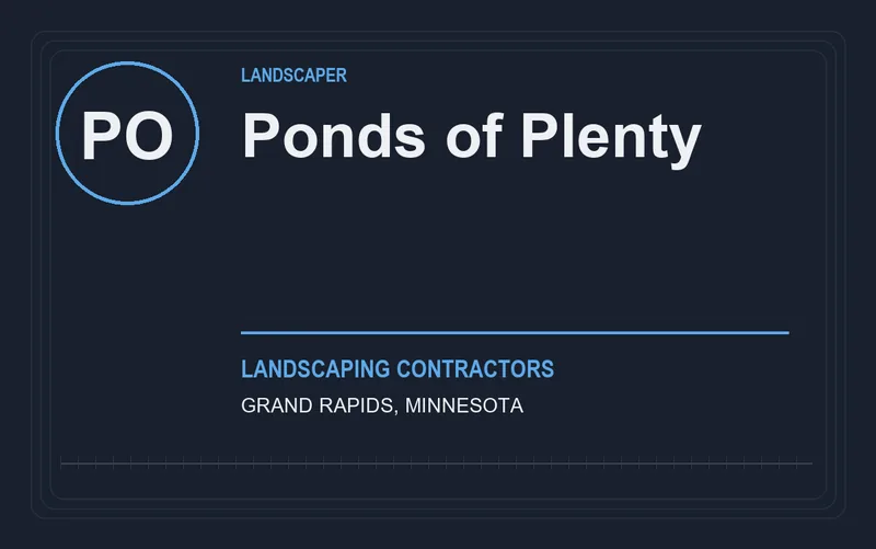 Ponds of Plenty in Grand Rapids, Minnesota