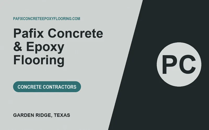 Pafix Concrete & Epoxy Flooring in Garden Ridge, Texas