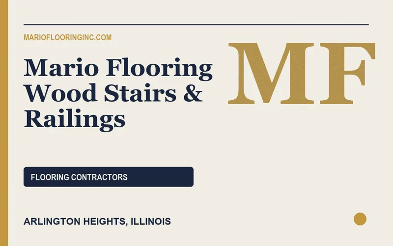 Mario Flooring Wood Stairs & Railings in Arlington Heights, Illinois