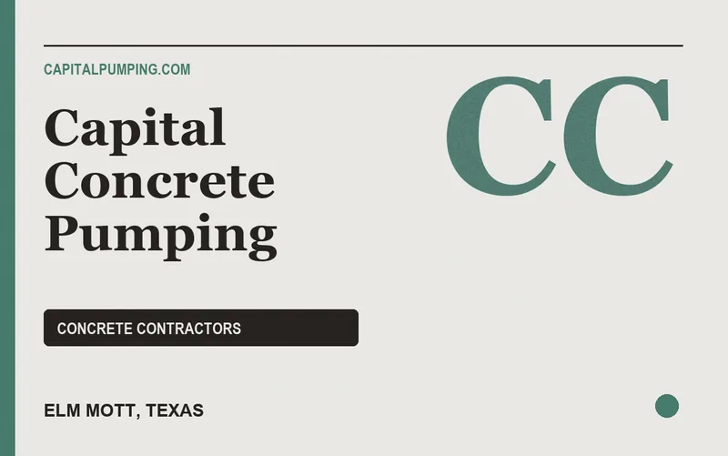 Capital Concrete Pumping in Elm Mott, Texas