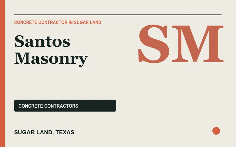 Santos Masonry in Sugar Land, Texas