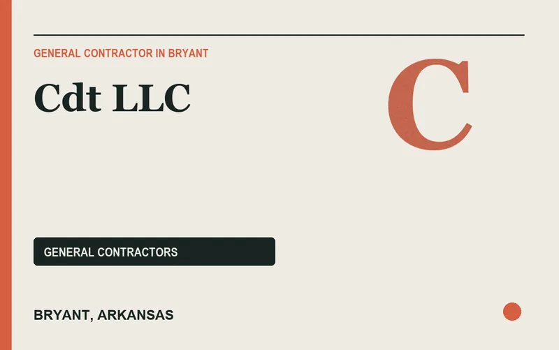 CDT LLC in Bryant, Arkansas