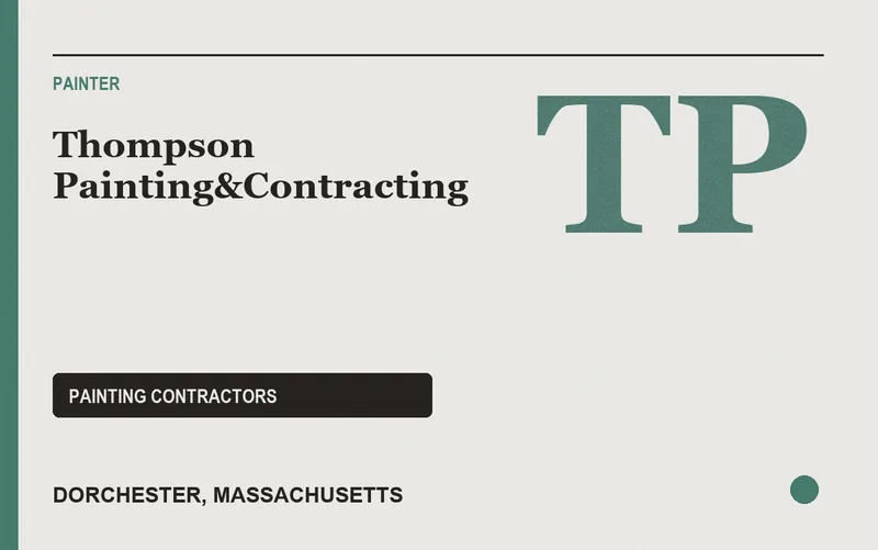 Thompson Painting&Contracting in Dorchester, Massachusetts