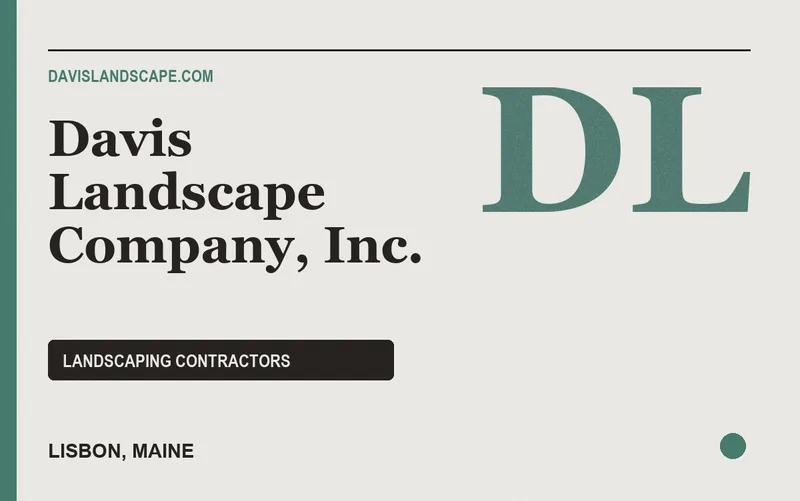 Davis Landscape Company, Inc. in Lisbon, Maine