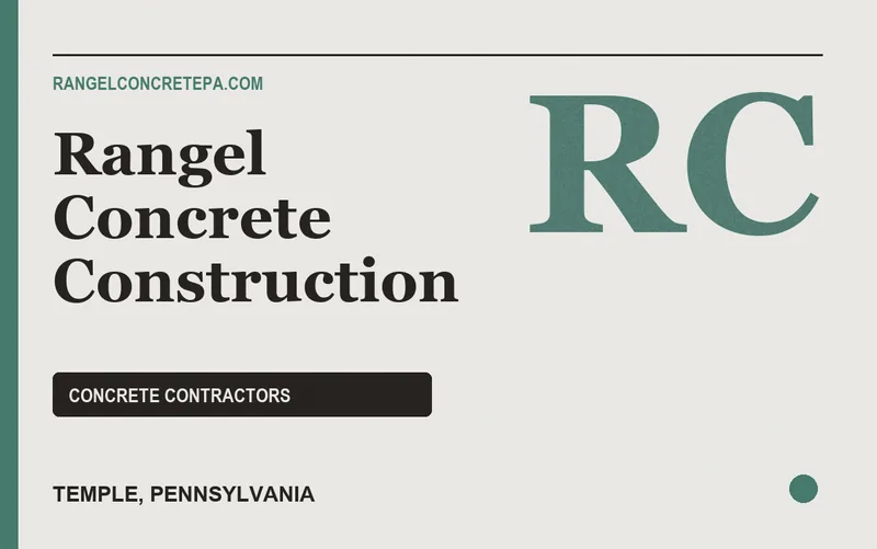 Rangel Concrete Construction in Temple, Pennsylvania