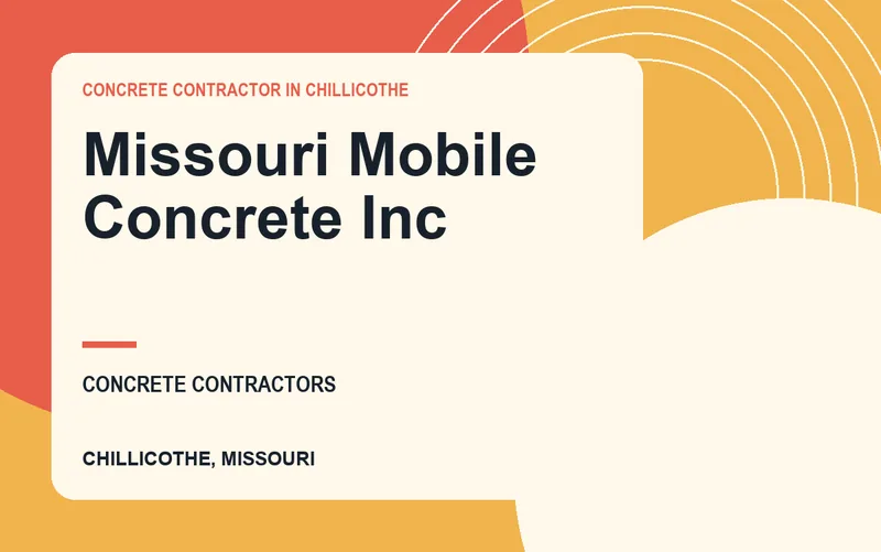 Missouri Mobile Concrete Inc in Chillicothe, Missouri