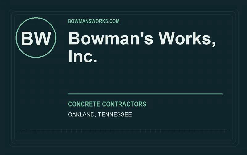 Bowman's Works, Inc. in Oakland, Tennessee
