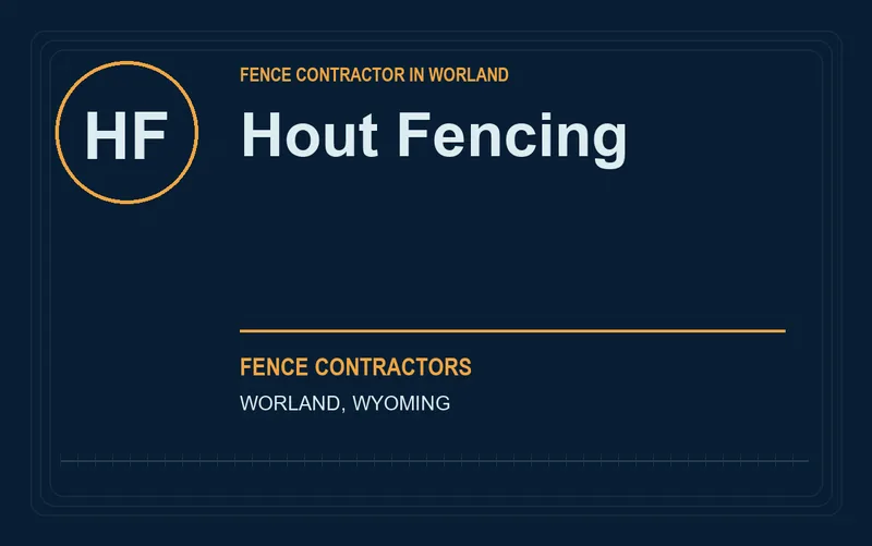 Hout Fencing in Worland, Wyoming