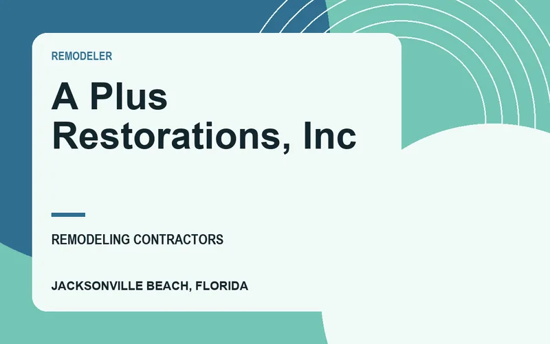 A Plus Restorations, Inc in Jacksonville Beach, Florida