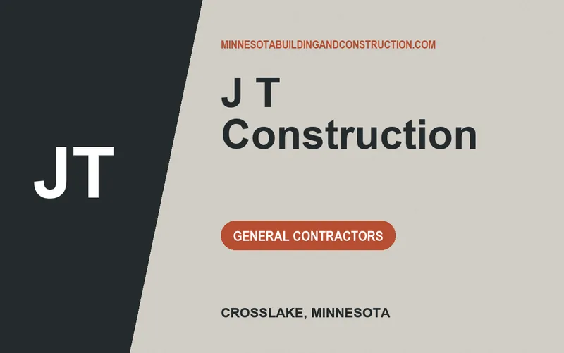 J T Construction in Crosslake, Minnesota