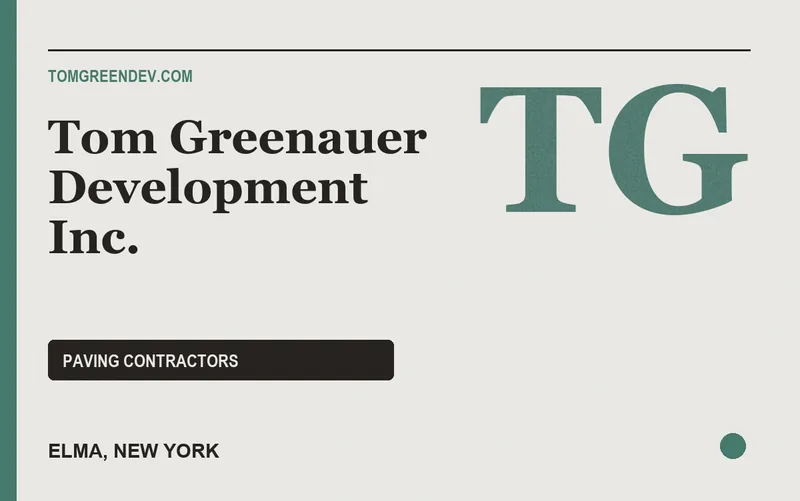 Tom Greenauer Development Inc. in Elma, New York