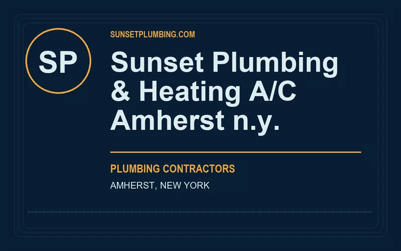 Sunset Plumbing & Heating A/C Amherst n.y. in Amherst, New York