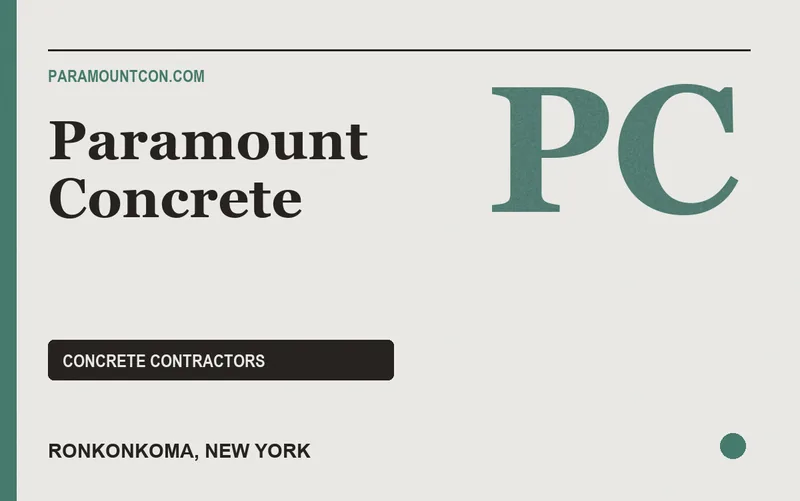 Paramount Concrete in Ronkonkoma, New York