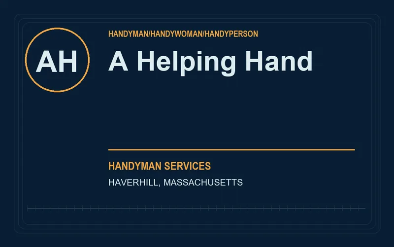 A Helping Hand in Haverhill, Massachusetts
