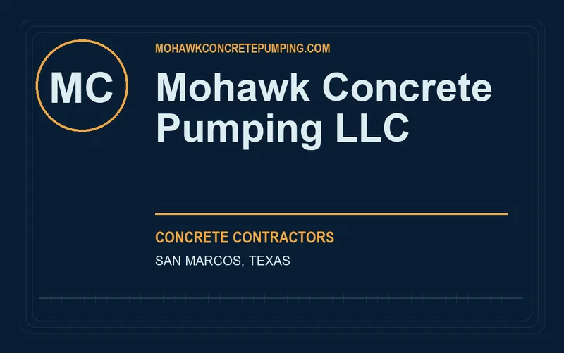Mohawk Concrete Pumping LLC in San Marcos, Texas