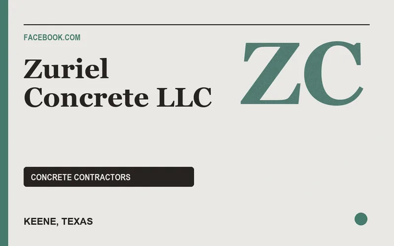 Zuriel Concrete LLC in Keene, Texas