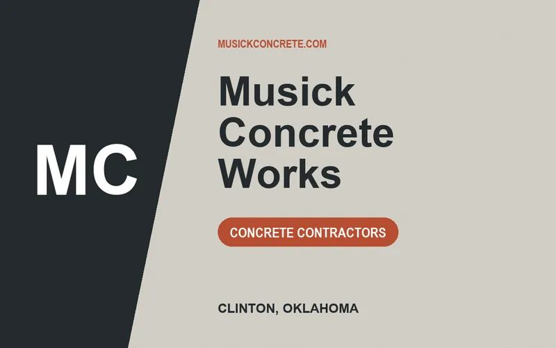 Musick Concrete Works in Clinton, Oklahoma