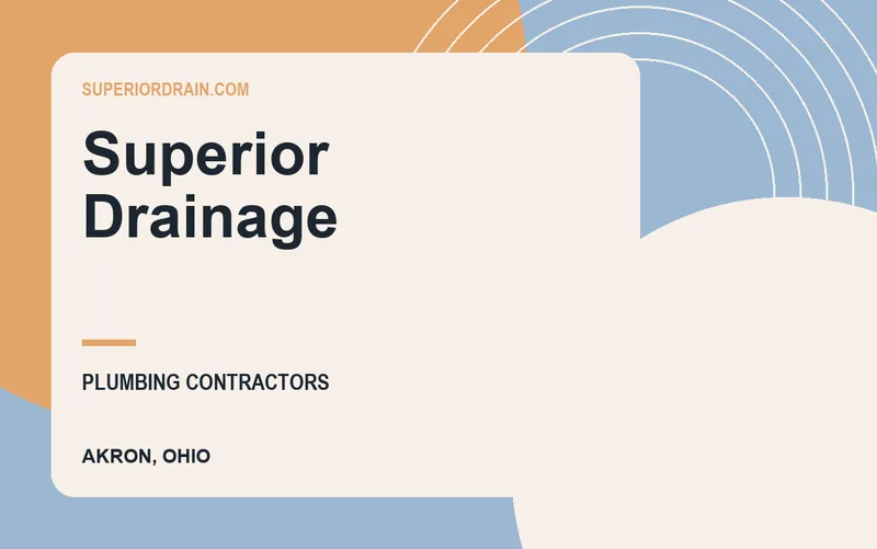 Superior Drainage in Akron, Ohio
