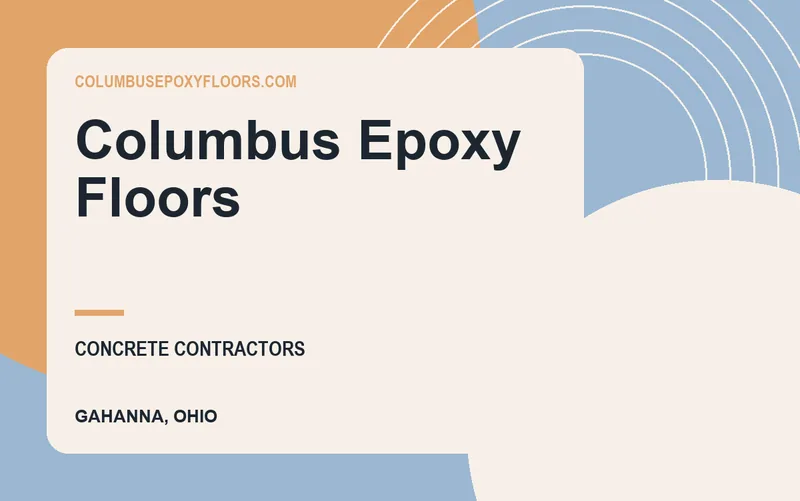 Columbus Epoxy Floors in Gahanna, Ohio
