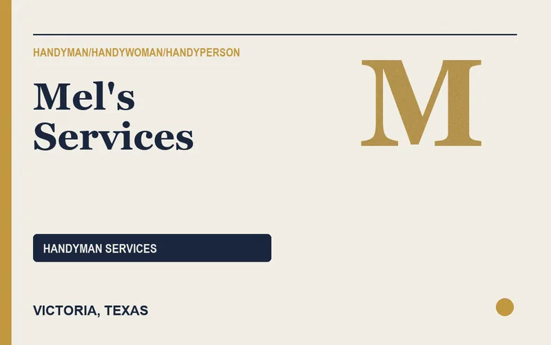 Mel's Services in Victoria, Texas