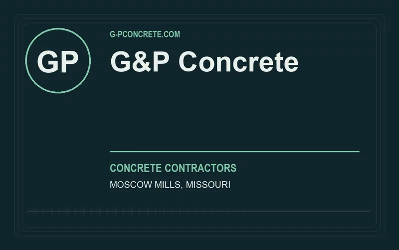 G&P Concrete in Moscow Mills, Missouri