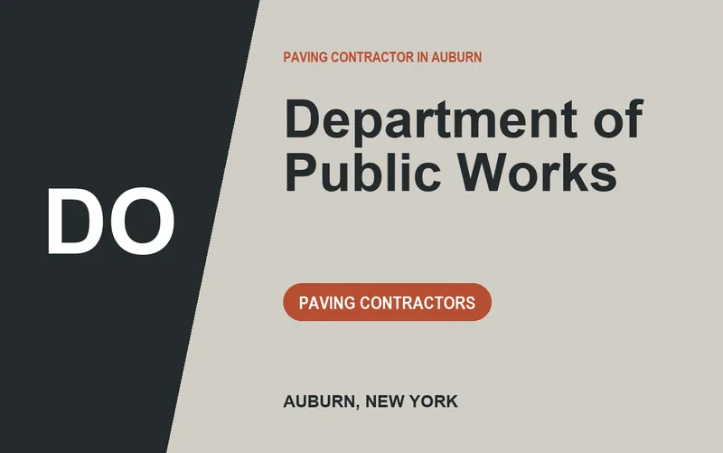 Department of Public Works in Auburn, New York