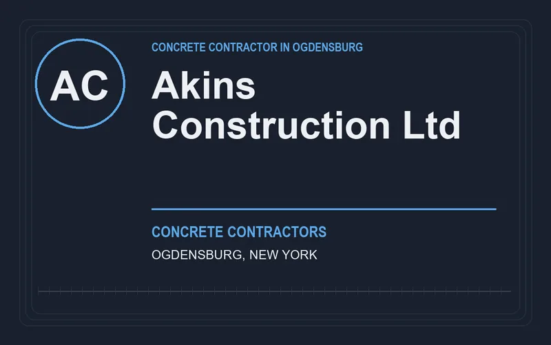Akins Construction Ltd in Ogdensburg, New York