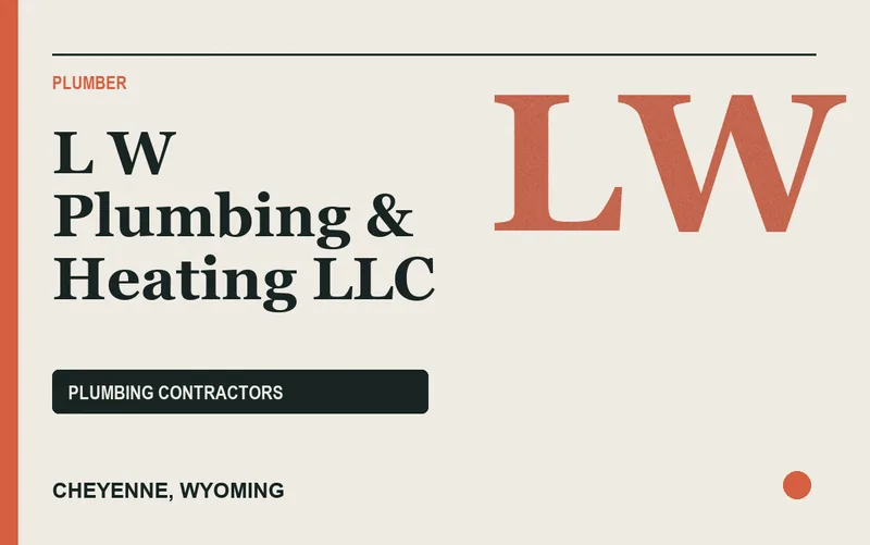 L W Plumbing & Heating Llc in Cheyenne, Wyoming