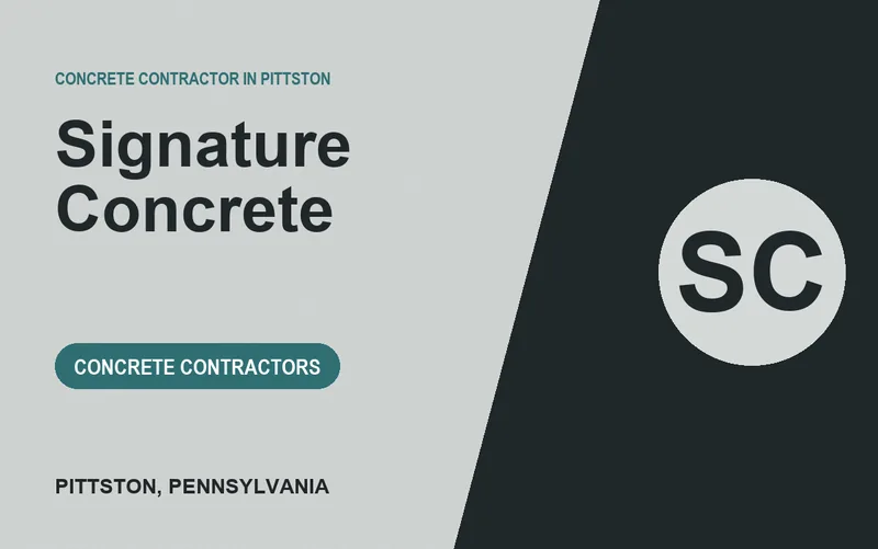 Signature Concrete in Pittston, Pennsylvania