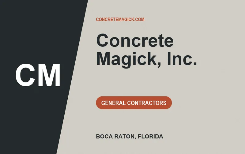 Concrete Magick, Inc. in Boca Raton, Florida