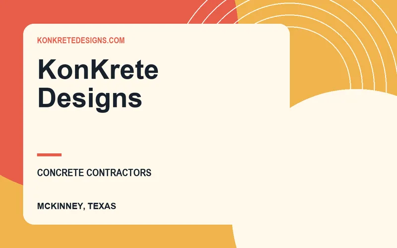 KonKrete Designs in McKinney, Texas