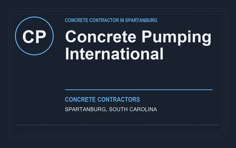 Concrete Pumping International in Spartanburg, South Carolina