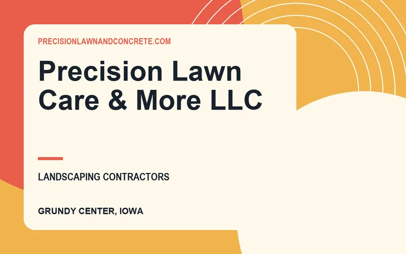 Precision Lawn Care & More LLC in Grundy Center, Iowa