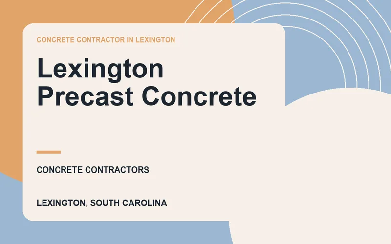 Lexington Precast Concrete in Lexington, South Carolina