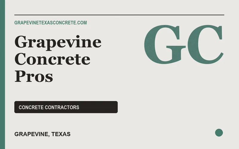 Grapevine Concrete Pros in Grapevine, Texas