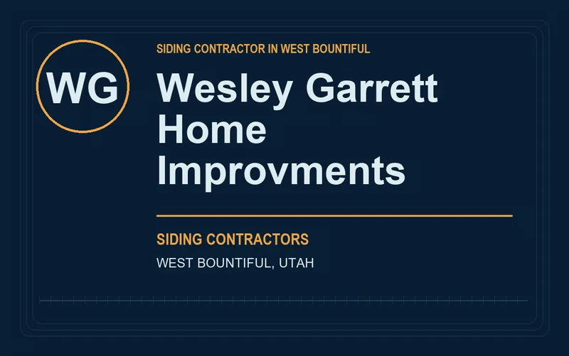 Wesley Garrett Home Improvments in West Bountiful, Utah