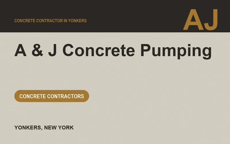 A & J Concrete Pumping in Yonkers, New York