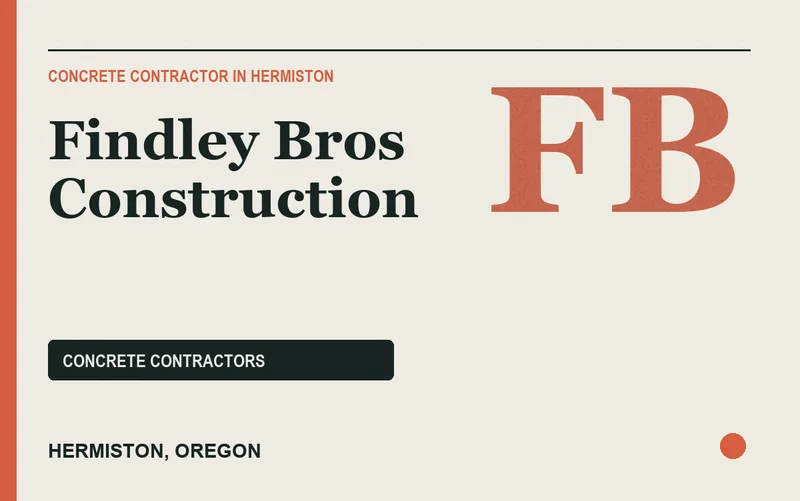 Findley Bros Construction in Hermiston, Oregon
