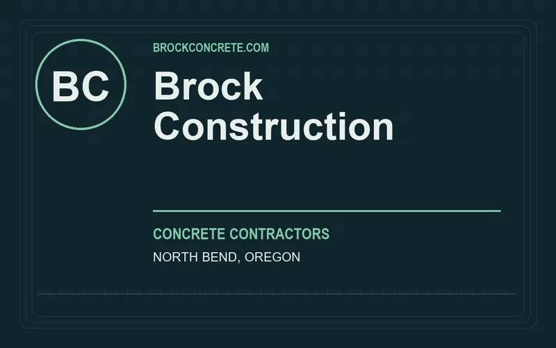 Brock Construction in North Bend, Oregon