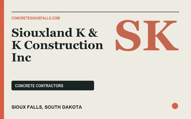 Siouxland K & K Construction Inc in Sioux Falls, South Dakota