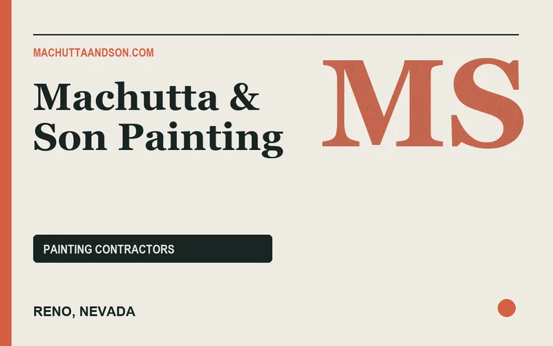 Machutta & Son Painting in Reno, Nevada