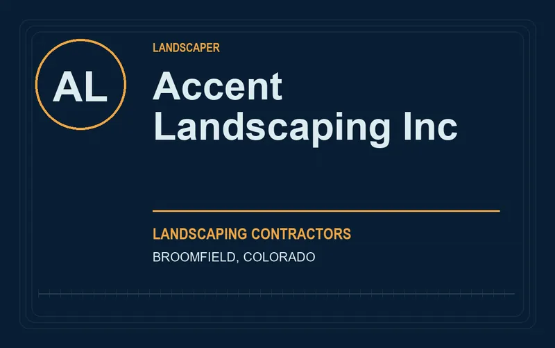 Accent Landscaping Inc in Broomfield, Colorado