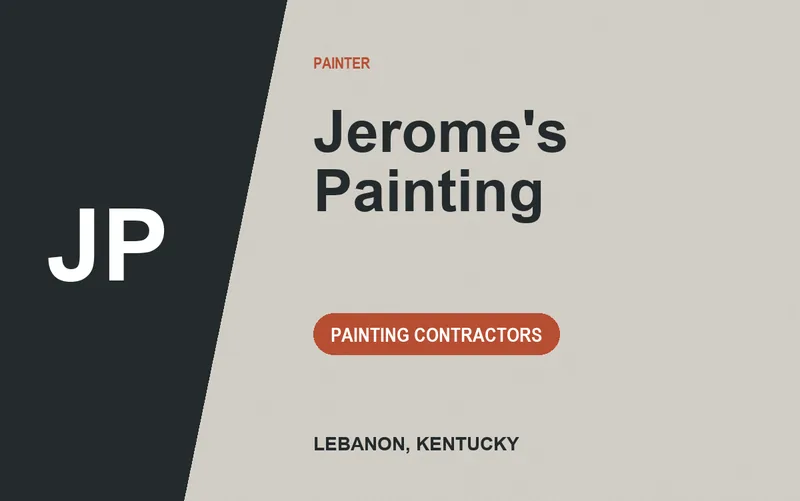 Jerome's Painting in Lebanon, Kentucky