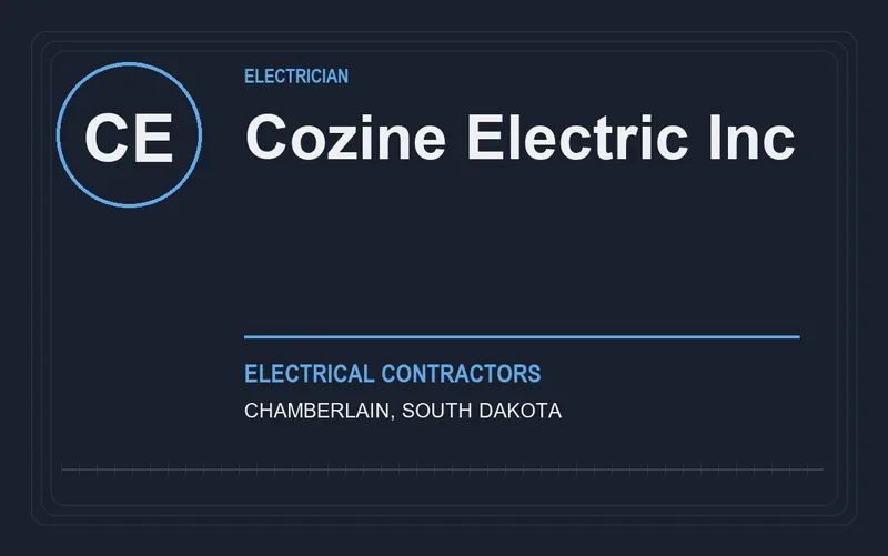 Cozine Electric Inc in Chamberlain, South Dakota
