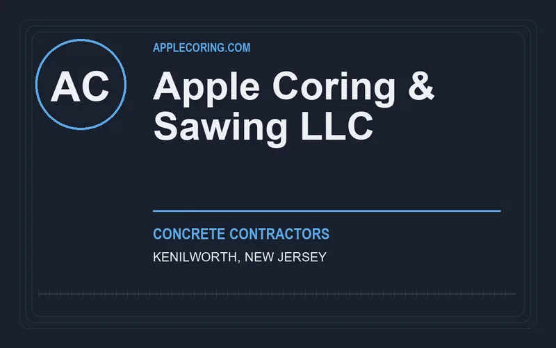 Apple Coring & Sawing LLC in Kenilworth, New Jersey